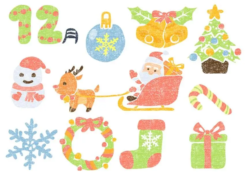 12月といえば無料イラスト素材