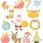 かわいいクリスマスイラスト無料素材