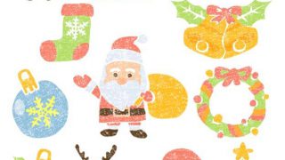 かわいいクリスマスイラスト無料素材