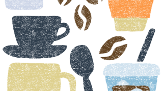 コーヒーイラストフリー素材