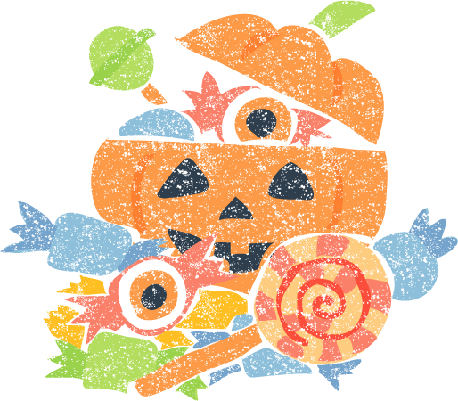 かわいいハロウィンお菓子イラスト無料素材 イラストプラザ