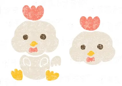 にわとりイラスト無料素材