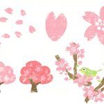 かわいい桜の花びらイラスト無料素材