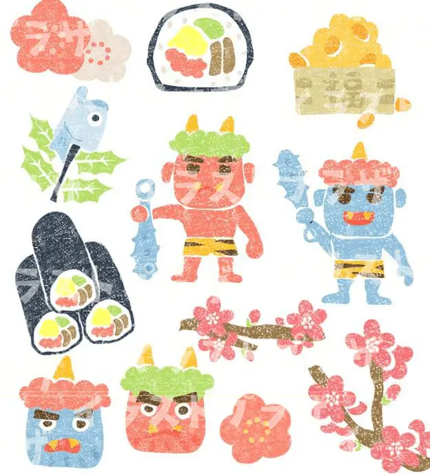 2月イラスト無料素材