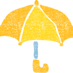 かわいい傘イラスト無料素材