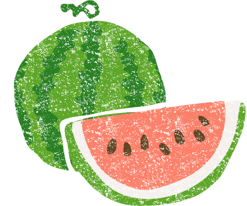 スイカ無料イラスト free watermelon cliparts
